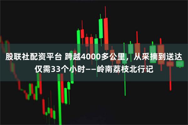 股联社配资平台 跨越4000多公里，从采摘到送达仅需33个小时——岭南荔枝北行记